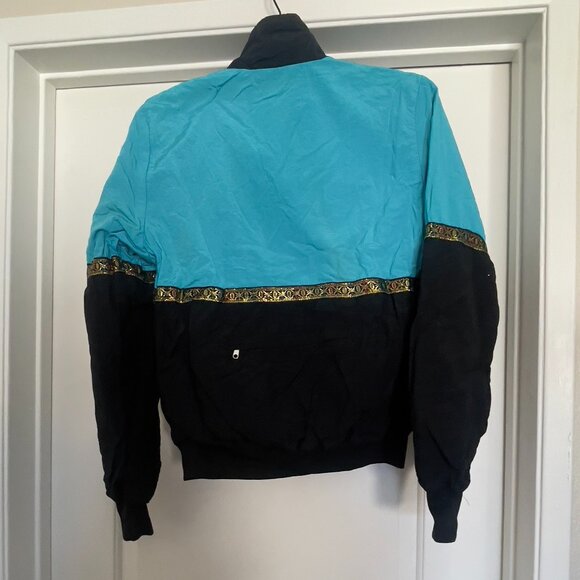 Vintage Bellwether Unisex Bomber Jacket - Picture 2 of 3
